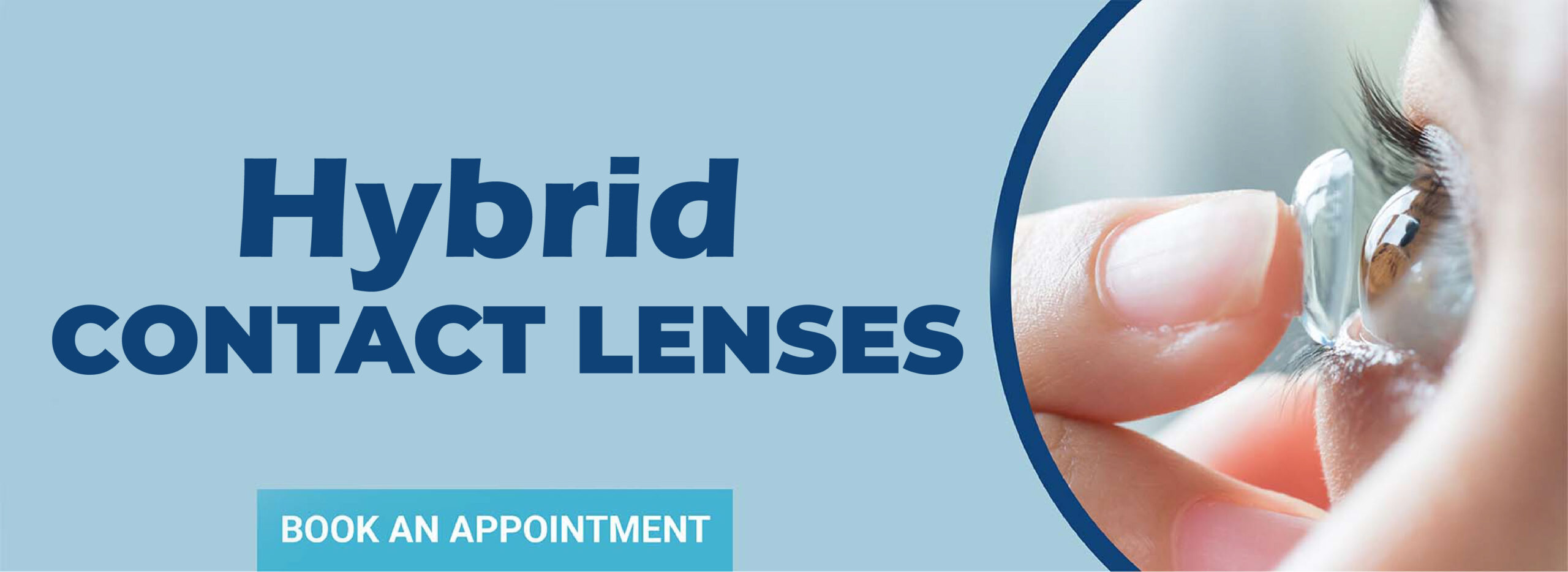 Hybrid Contact Lenses Banner