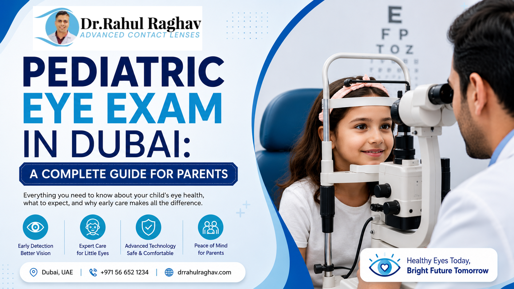 Pediatric Eye Exam in Dubai: A Complete Guide for Parents